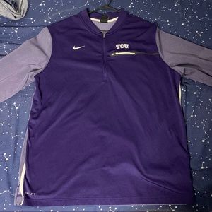 TCU Texas Christian University pullover.